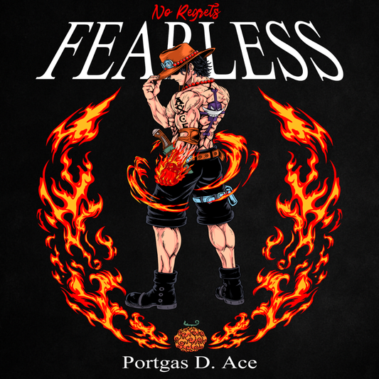 Ace Fearless (Backprint) - Oversized Shirt