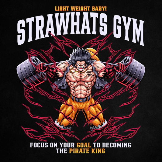 Strawhats Gym (Backprint) - Oversized Shirt