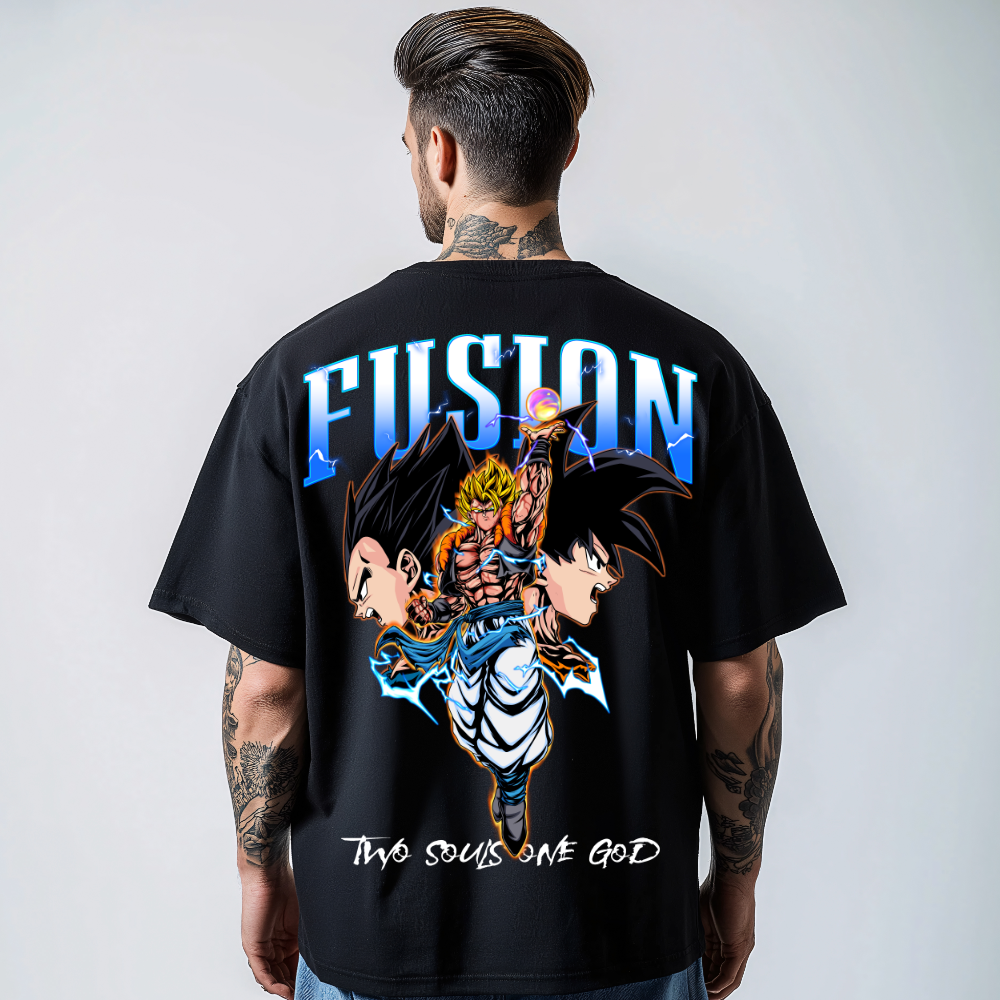 Gogeta Fusion (Backprint) - Oversized Shirt