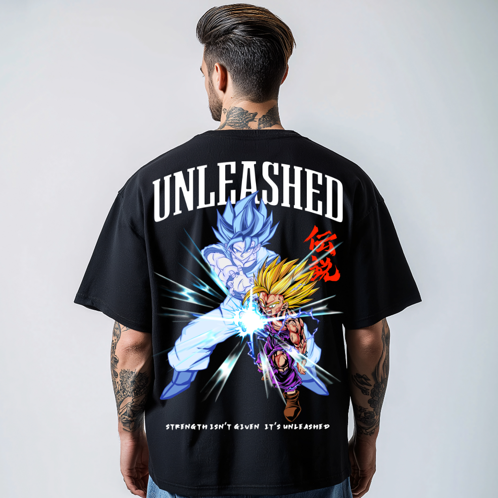 Vatersohn Kamehameha (Backprint) - Oversized Shirt