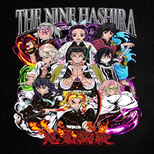 Nine Hashira - Premium Hoodie