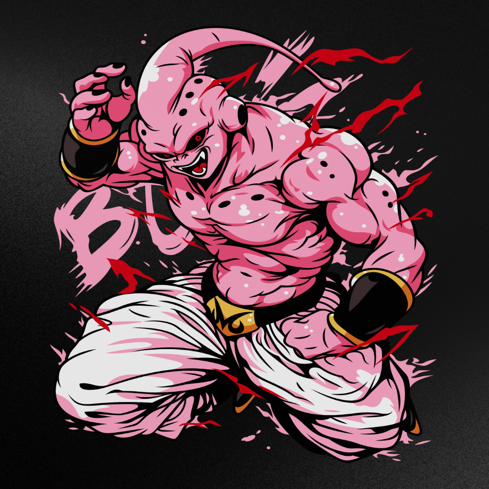 Majin Boo (Backprint) - Oversized Shirt SDW