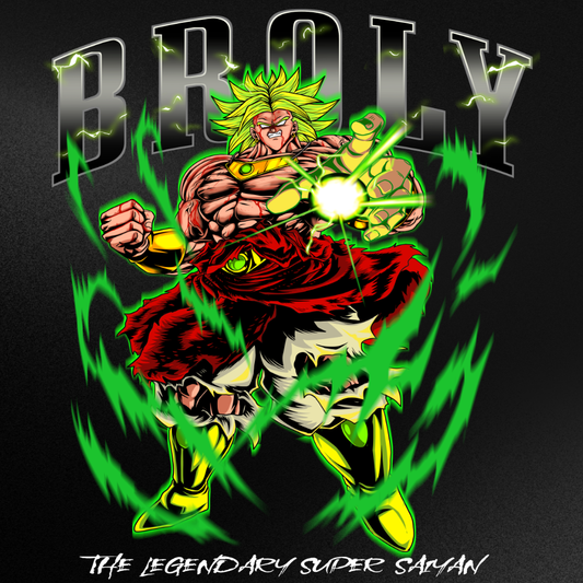 Legendary Broly (Backprint) - Oversized Shirt
