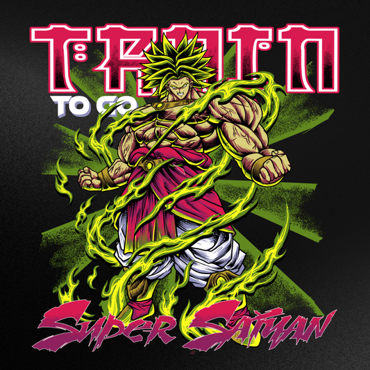 Broly (Backprint) - Oversized Shirt