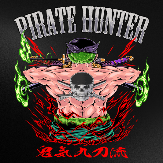 Pirate Hunter (Backprint) - Oversized Shirt