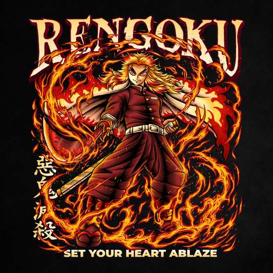 Rengoku (Backprint) - Oversized Shirt