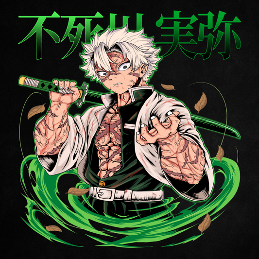 Sanemi Shinazugawa - Premium Hoodie