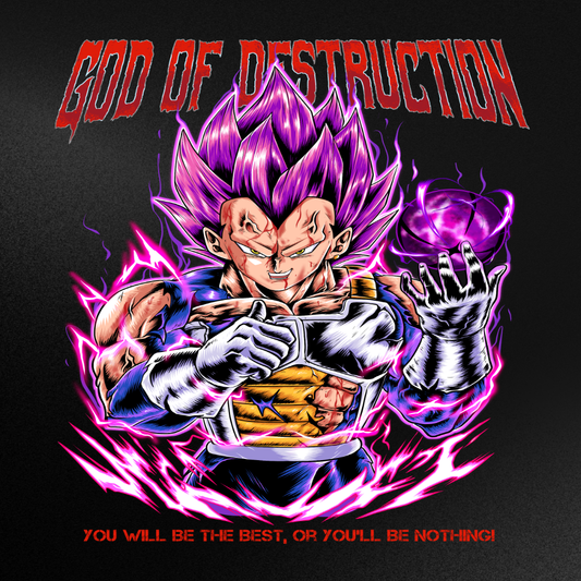 Ultra Ego Vegeta (Backprint) - Oversized Shirt