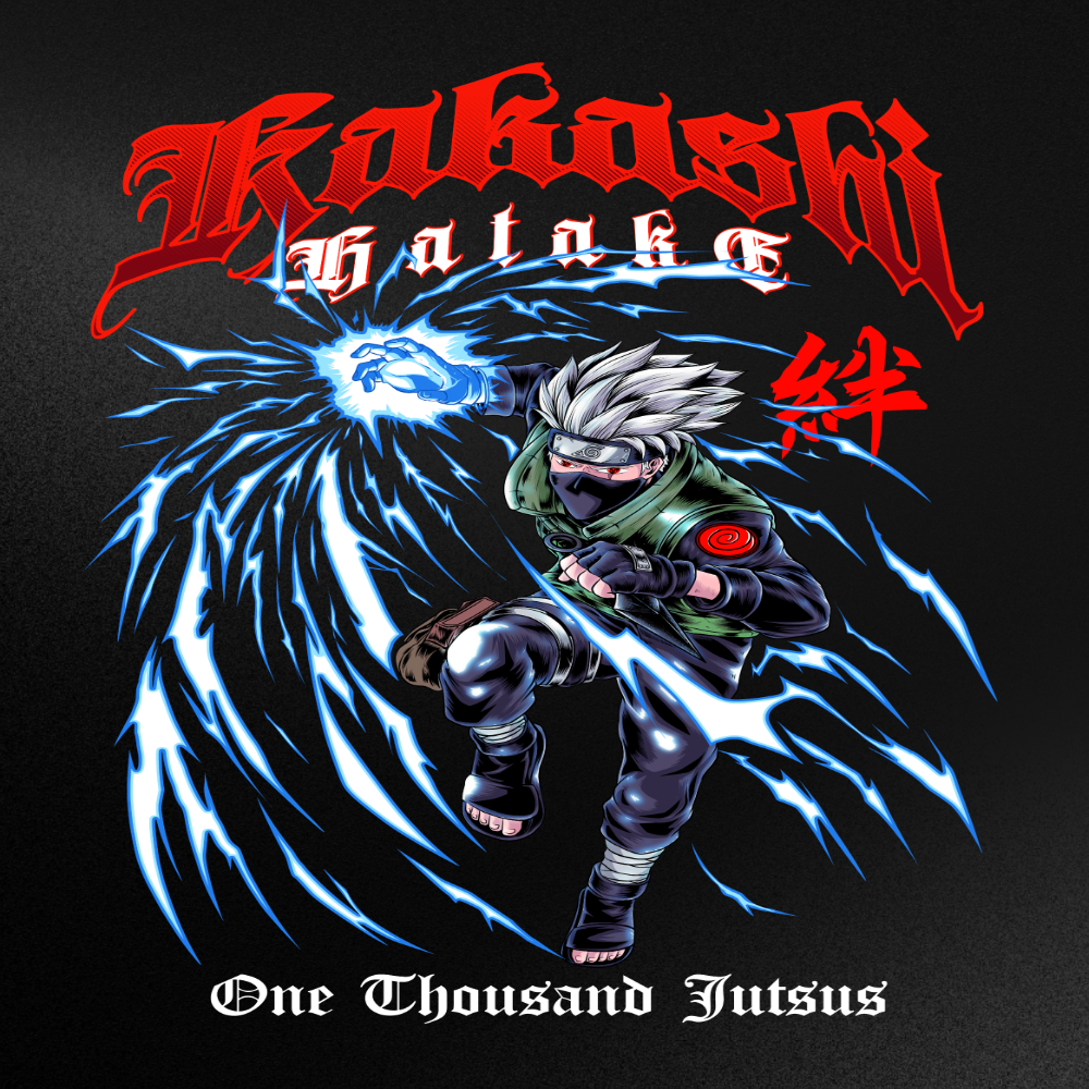 Kakashi Hatake (Backprint) - Oversized Shirt SDW