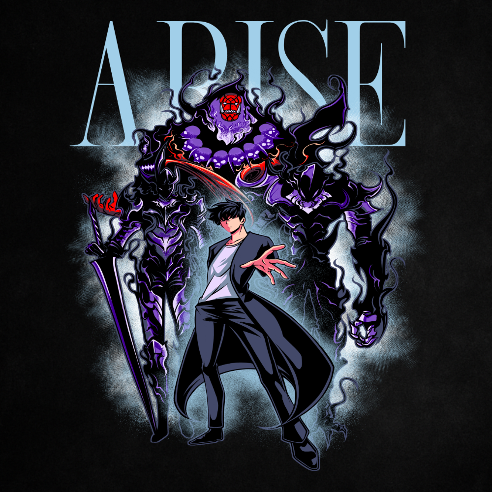 Jinwoo Arise (Backprint) - Oversized Shirt