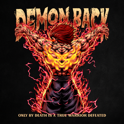 Demon Back - Oversized Shirt
