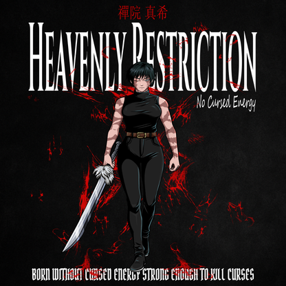 Heavenly Restriction - Sleeveless Oversized Tee