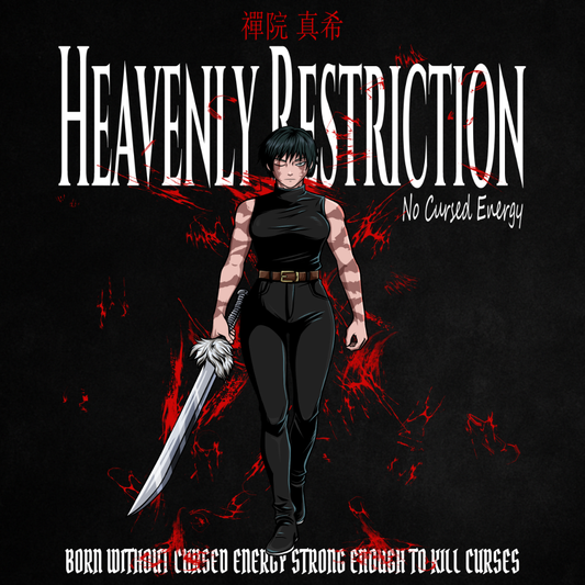Heavenly Restriction - Sleeveless Oversized Tee
