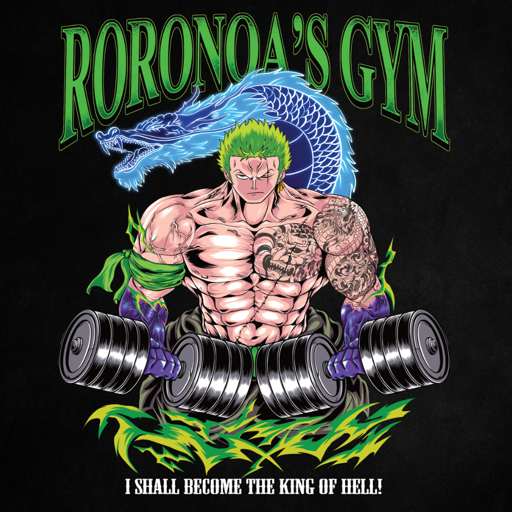 Roronoa's Gym - Premium Hoodie
