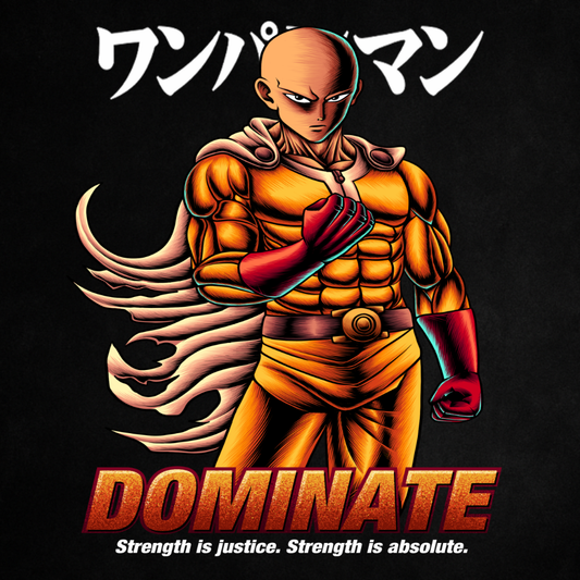 Saitama (Backprint) - Oversized Shirt