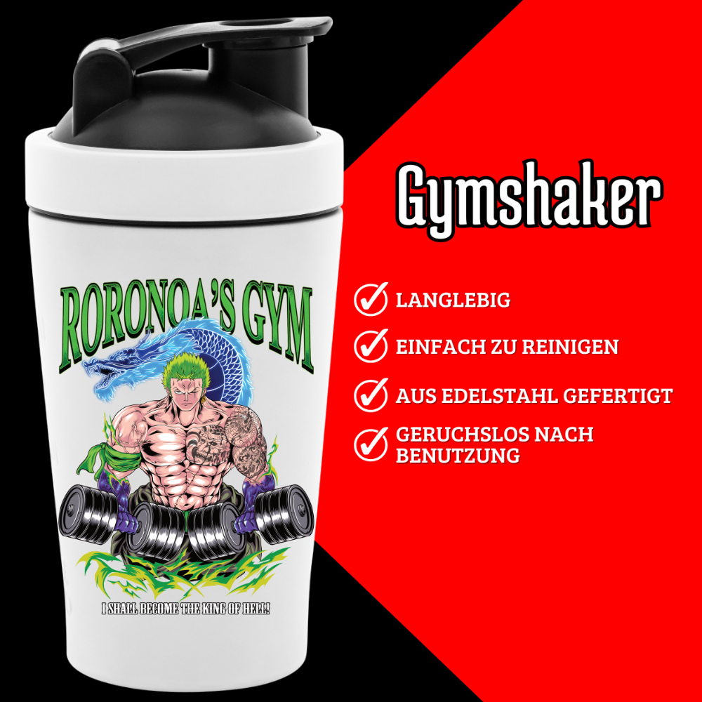 Roronoa's Gym - Edelstahl Shaker