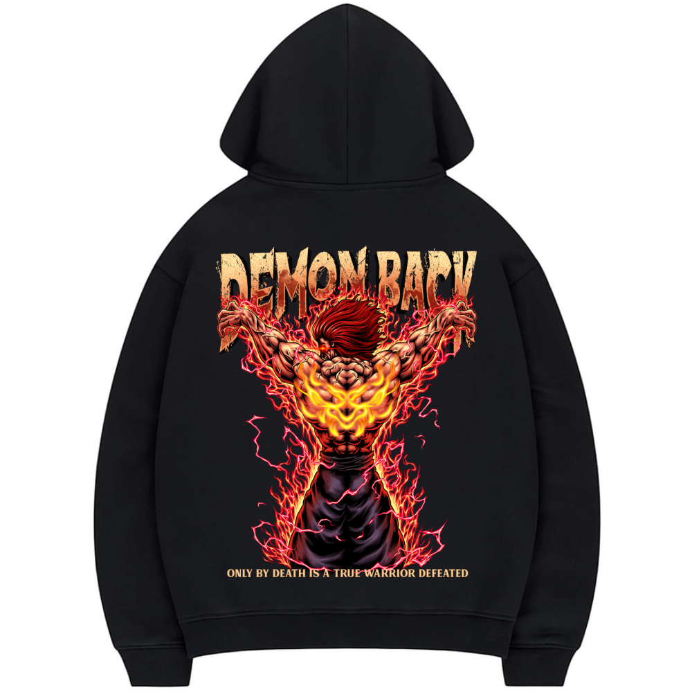 Demon Back - Premium Hoodie
