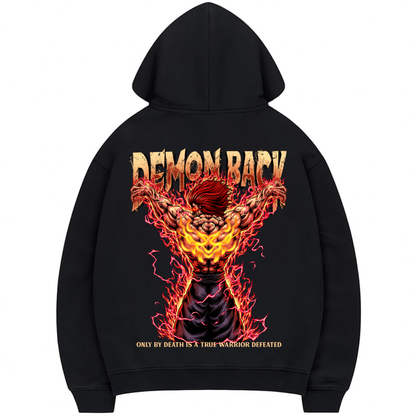 Demon Back - Premium Hoodie