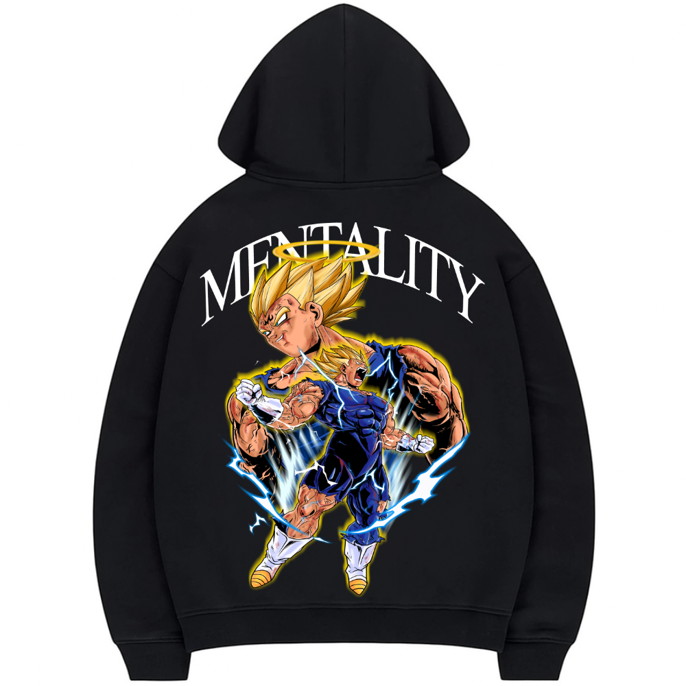 Mentality Majin Vegeta V2 - Premium Hoodie