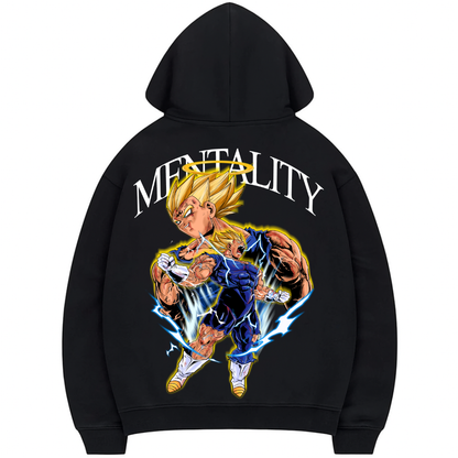 Mentality Majin Vegeta V2 - Premium Hoodie