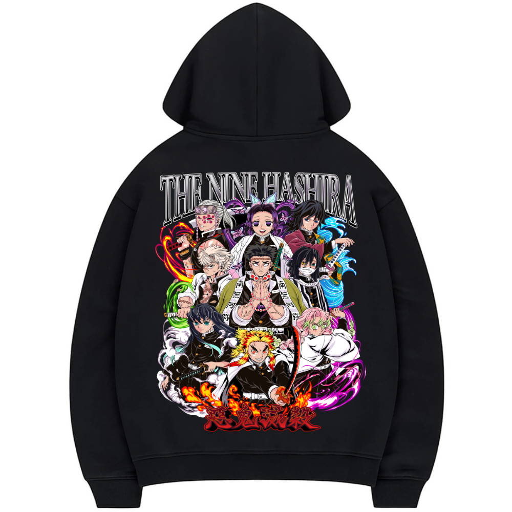 Nine Hashira - Premium Hoodie