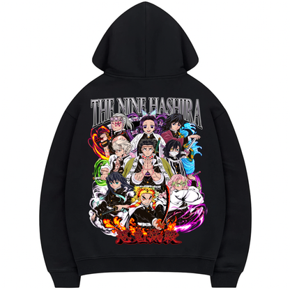 Nine Hashira - Premium Hoodie