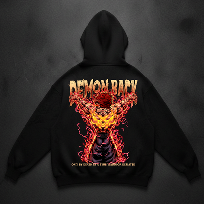 Demon Back - Premium Hoodie