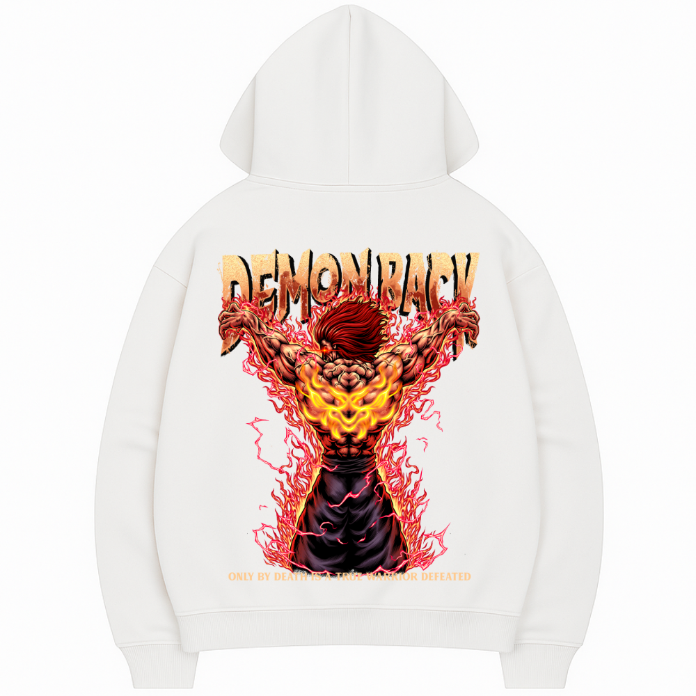 Demon Back - Premium Hoodie