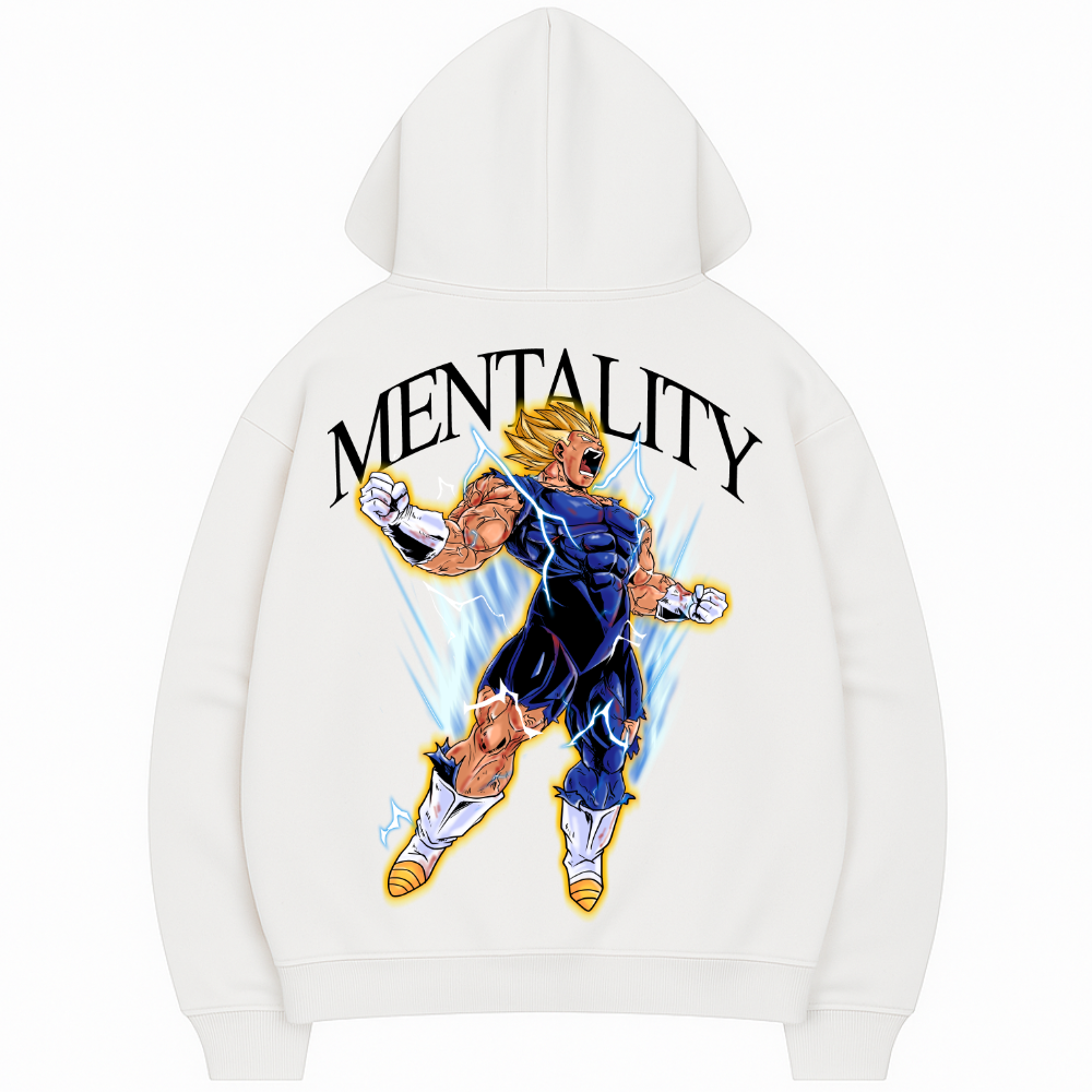 Mentality Majin Vegeta V1 - Premium Hoodie
