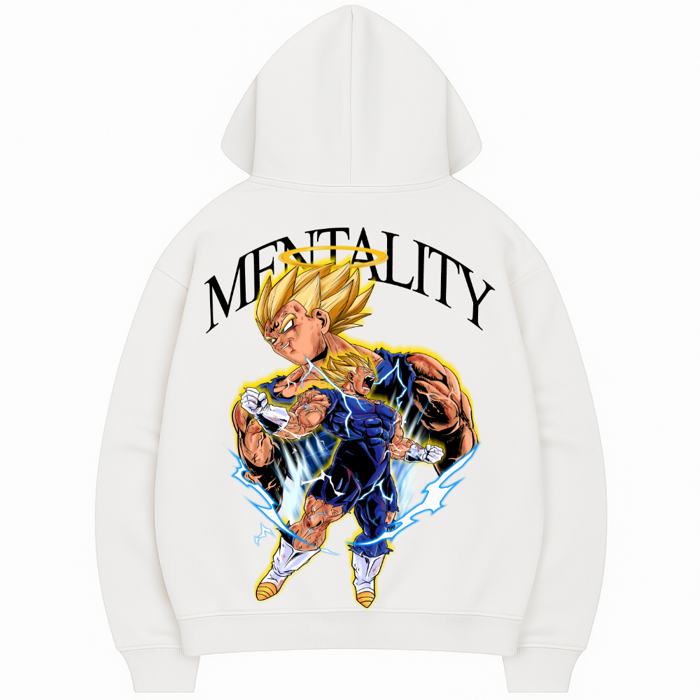 Mentality Majin Vegeta V2 - Premium Hoodie