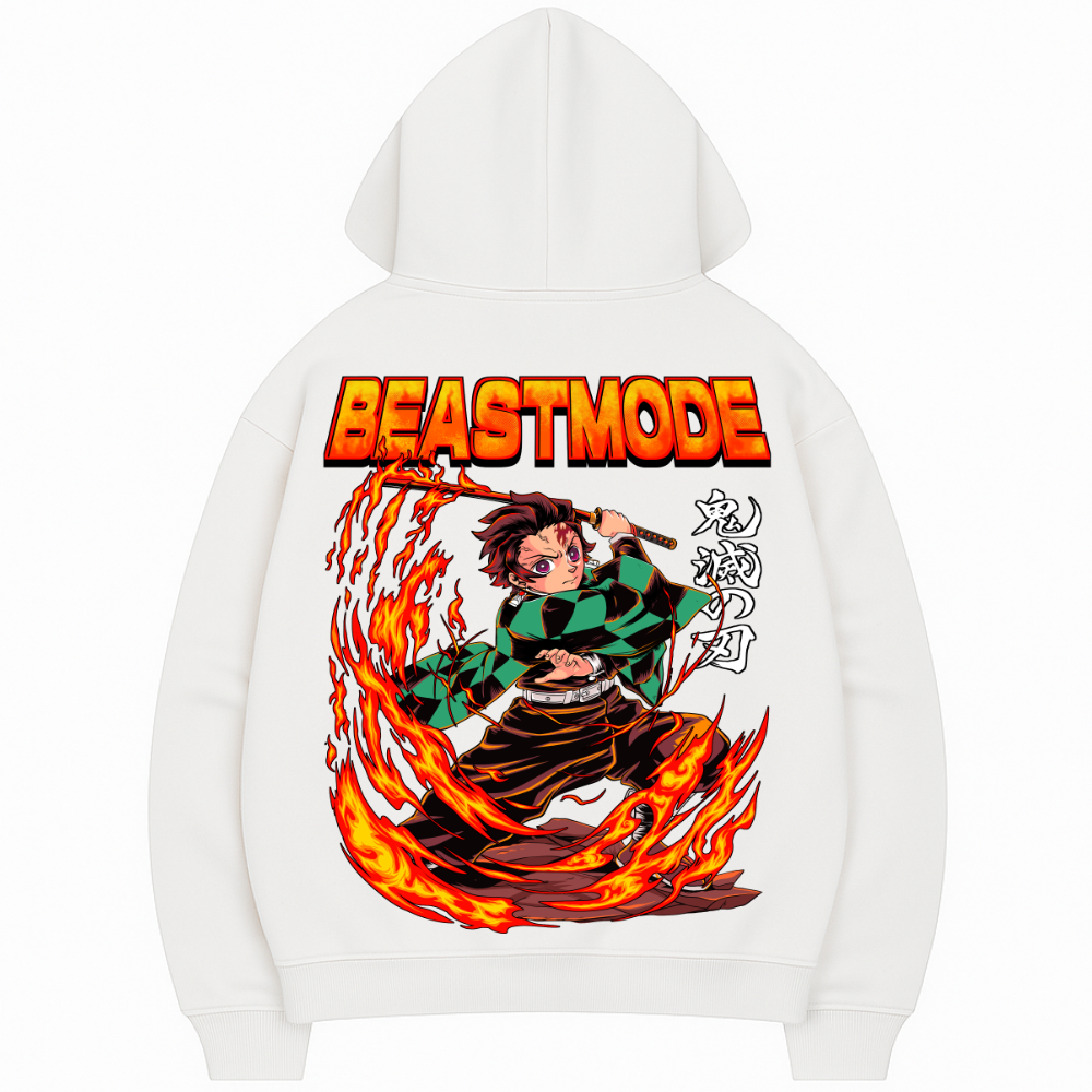Tanjiro Beastmode - Premium Hoodie