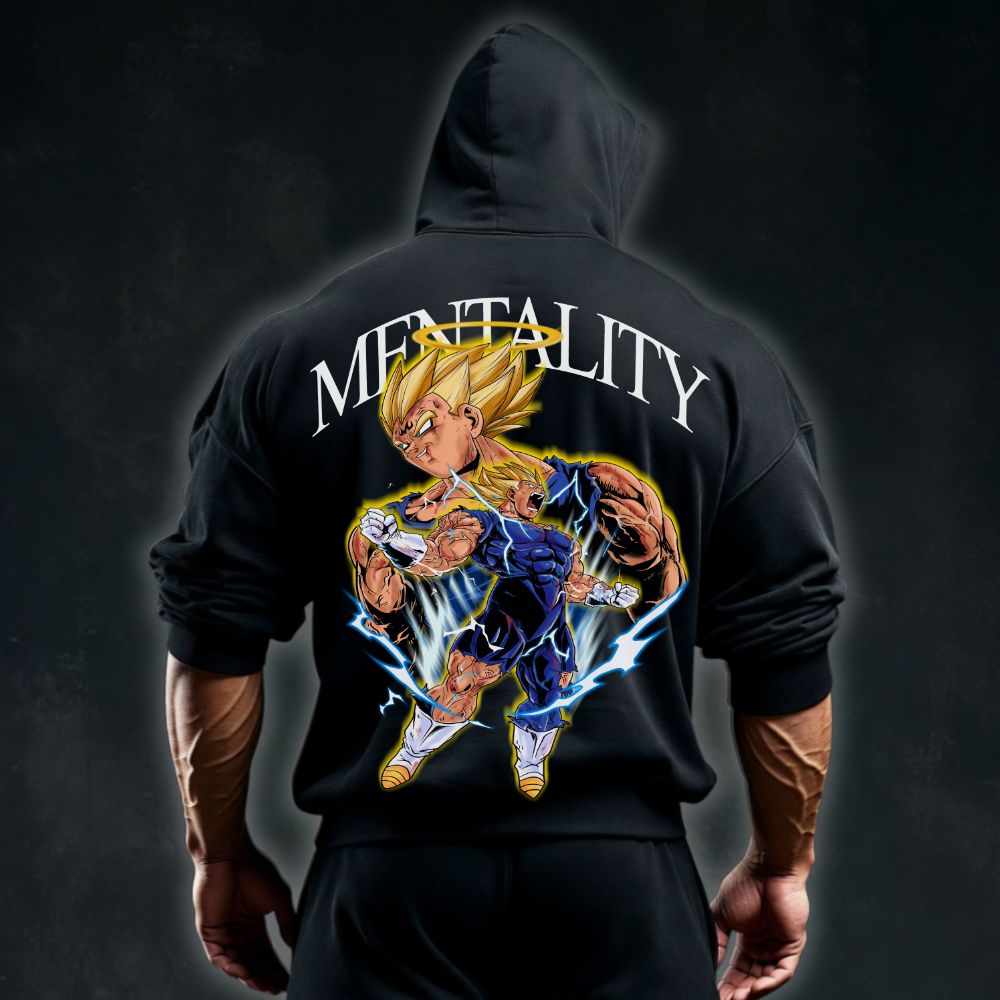 Mentality Majin Vegeta V2 - Premium Hoodie