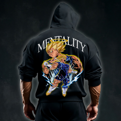 Mentality Majin Vegeta V2 - Premium Hoodie