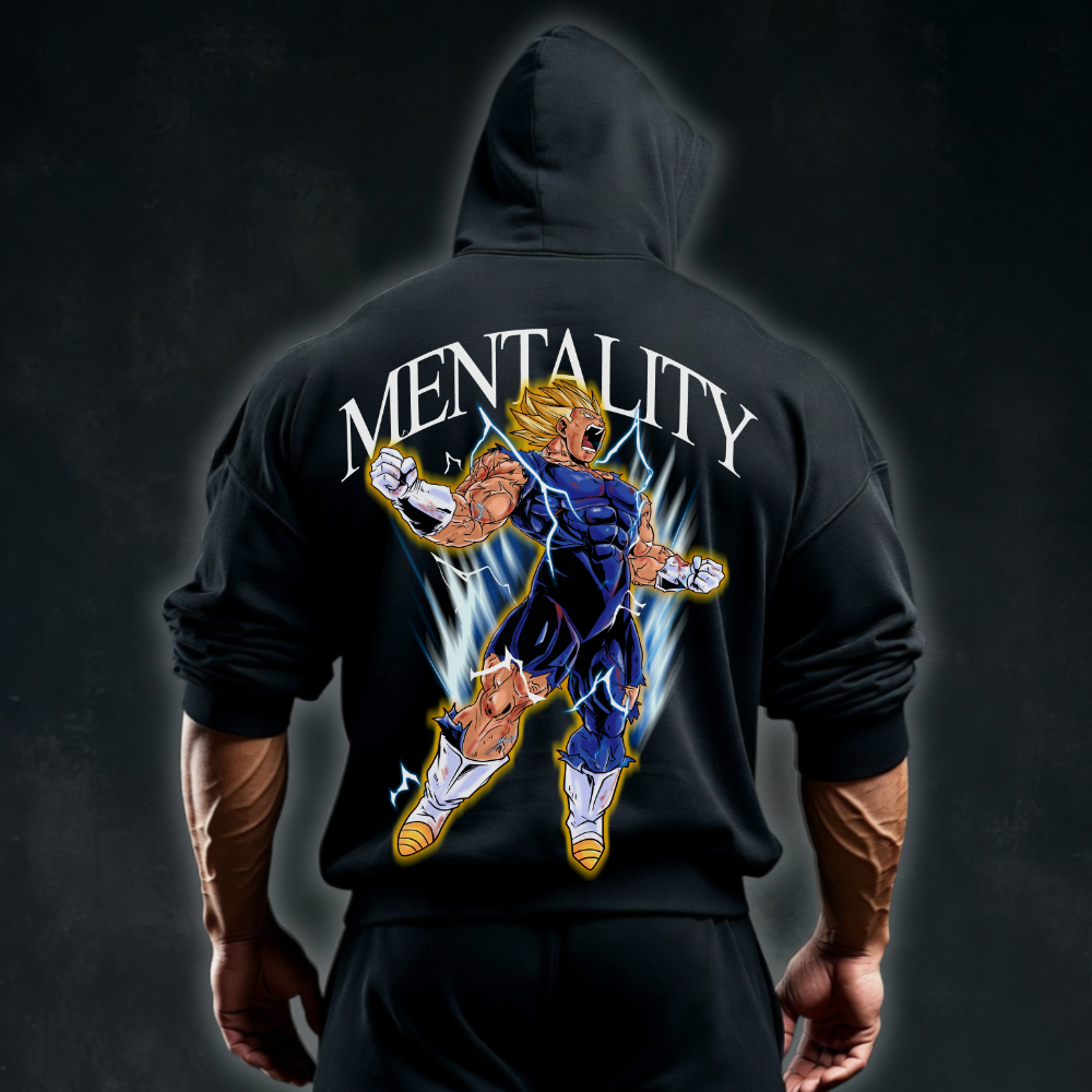 Mentality Majin Vegeta V1 - Premium Hoodie