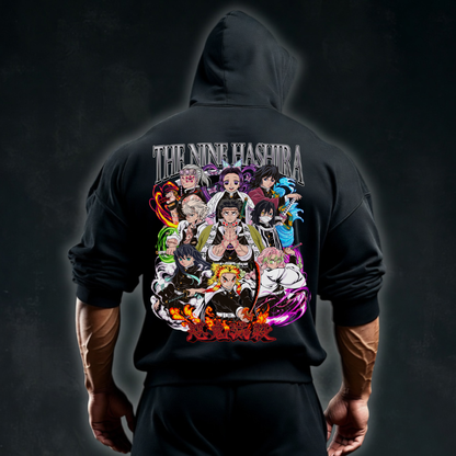 Nine Hashira - Premium Hoodie