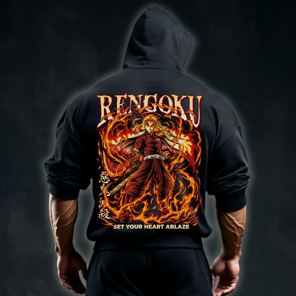 Rengoku - Premium Hoodie