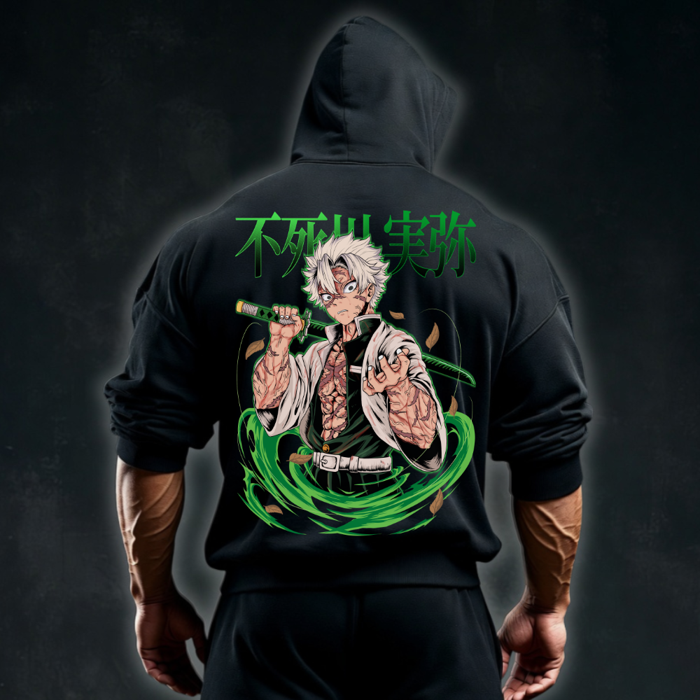 Sanemi Shinazugawa - Premium Hoodie