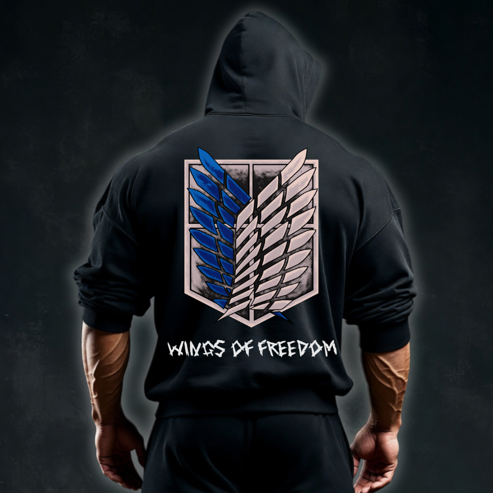 Wings of Freedom - Premium Hoodie