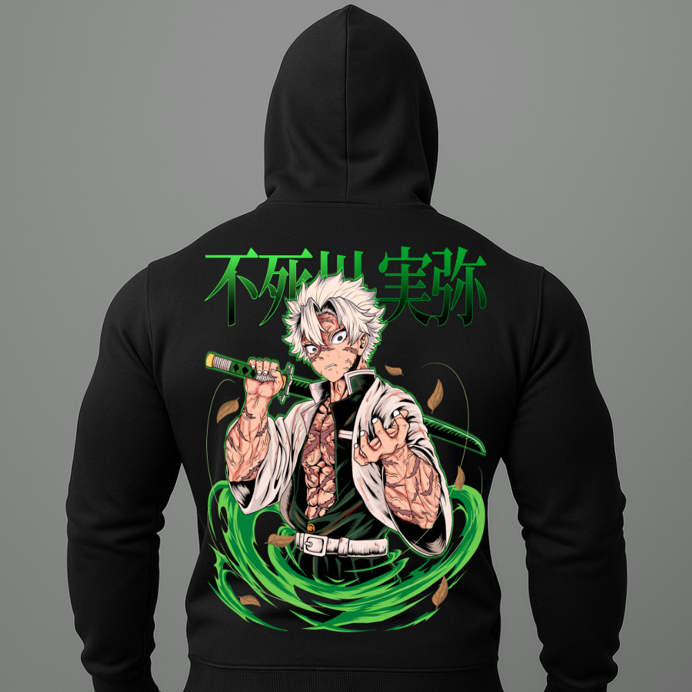Sanemi Shinazugawa - Premium Hoodie