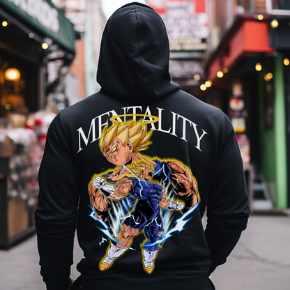 Mentality Majin Vegeta V2 - Premium Hoodie