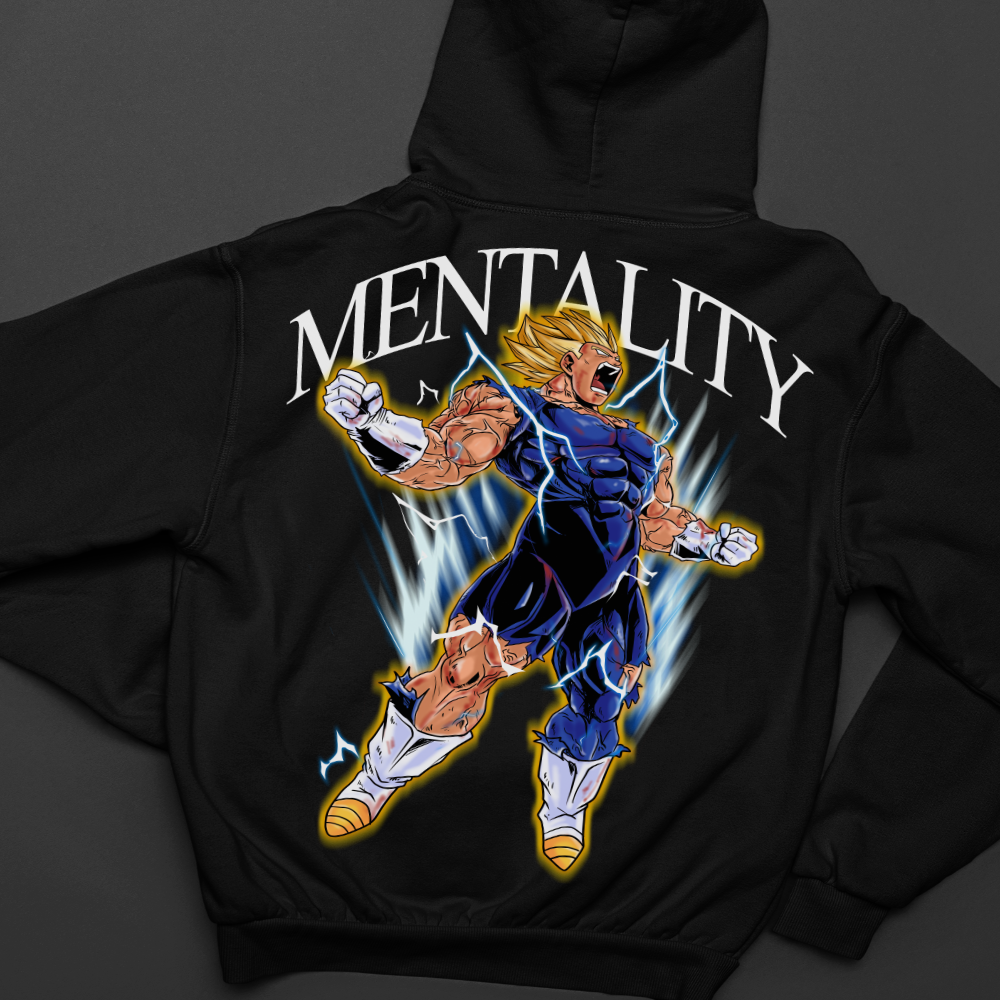 Mentality Majin Vegeta V1 - Premium Hoodie