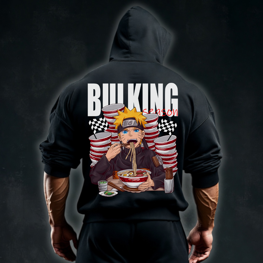 Ninja Bulking (Backprint) - Premium Hoodie