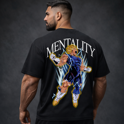 Mentality V1 (Backprint) - Oversized Shirt