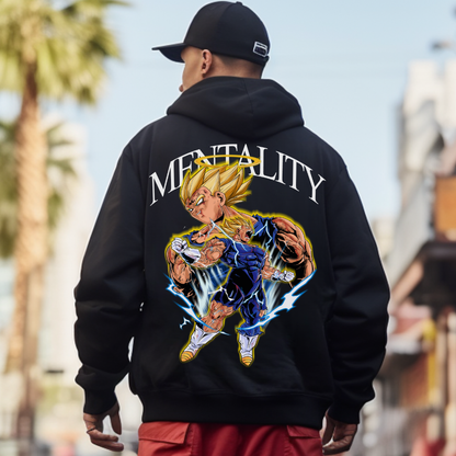 Mentality Majin Vegeta V2 - Oversized Hoodie