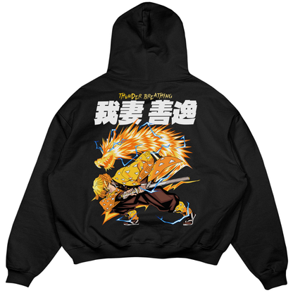 Thunder Breathing - Oversized Hoodie
