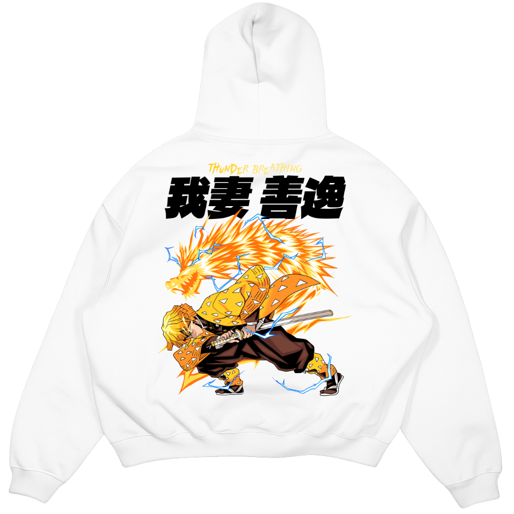 Thunder Breathing - Oversized Hoodie