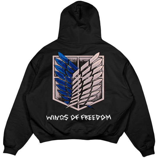 Wings of Freedom - Oversized Hoodie