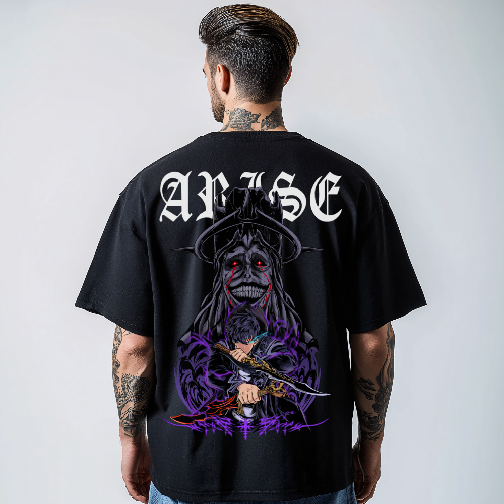 Jinwoo & Architect (Backprint) - Oversized Shirt