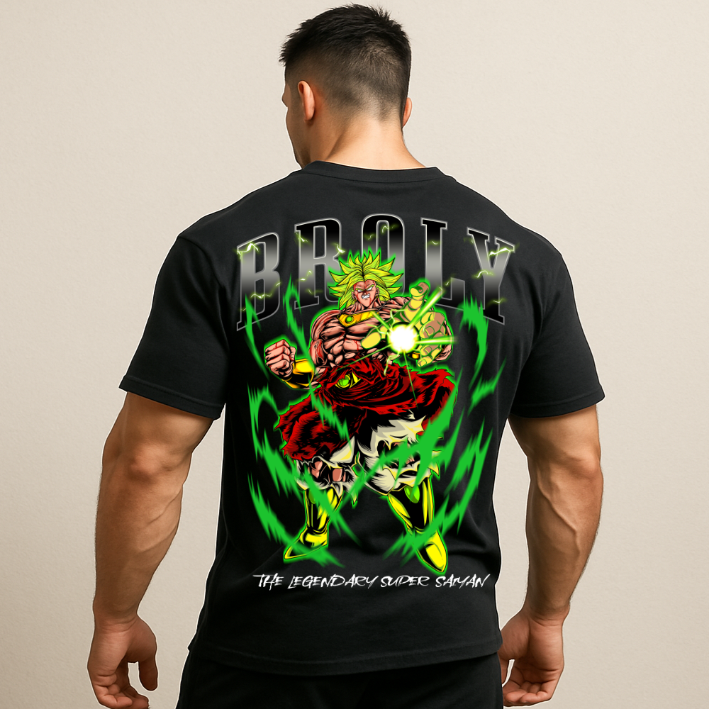 Legendary Broly (Backprint) - Oversized Shirt