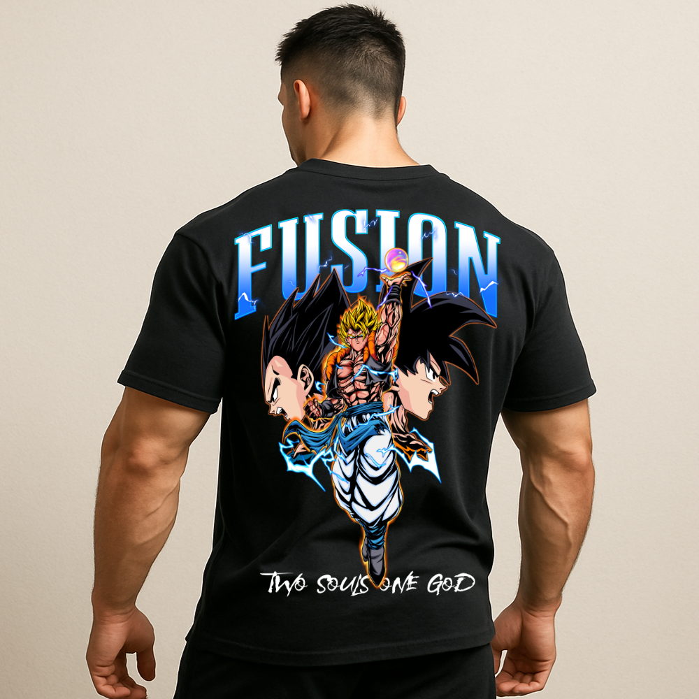 Gogeta Fusion (Backprint) - Oversized Shirt